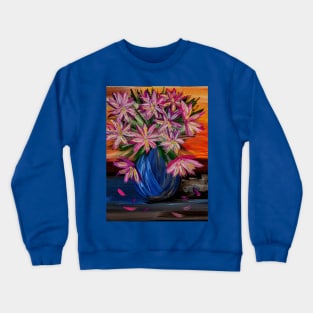 Beautiful abstract floral artwork Crewneck Sweatshirt